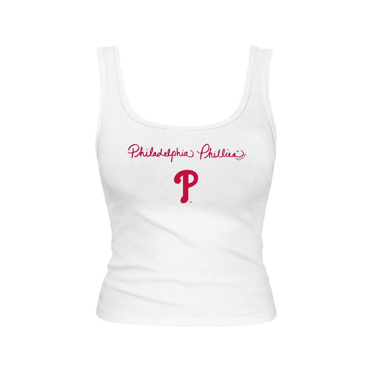 Philadelphia Phillies Logo Script Emmy Tank