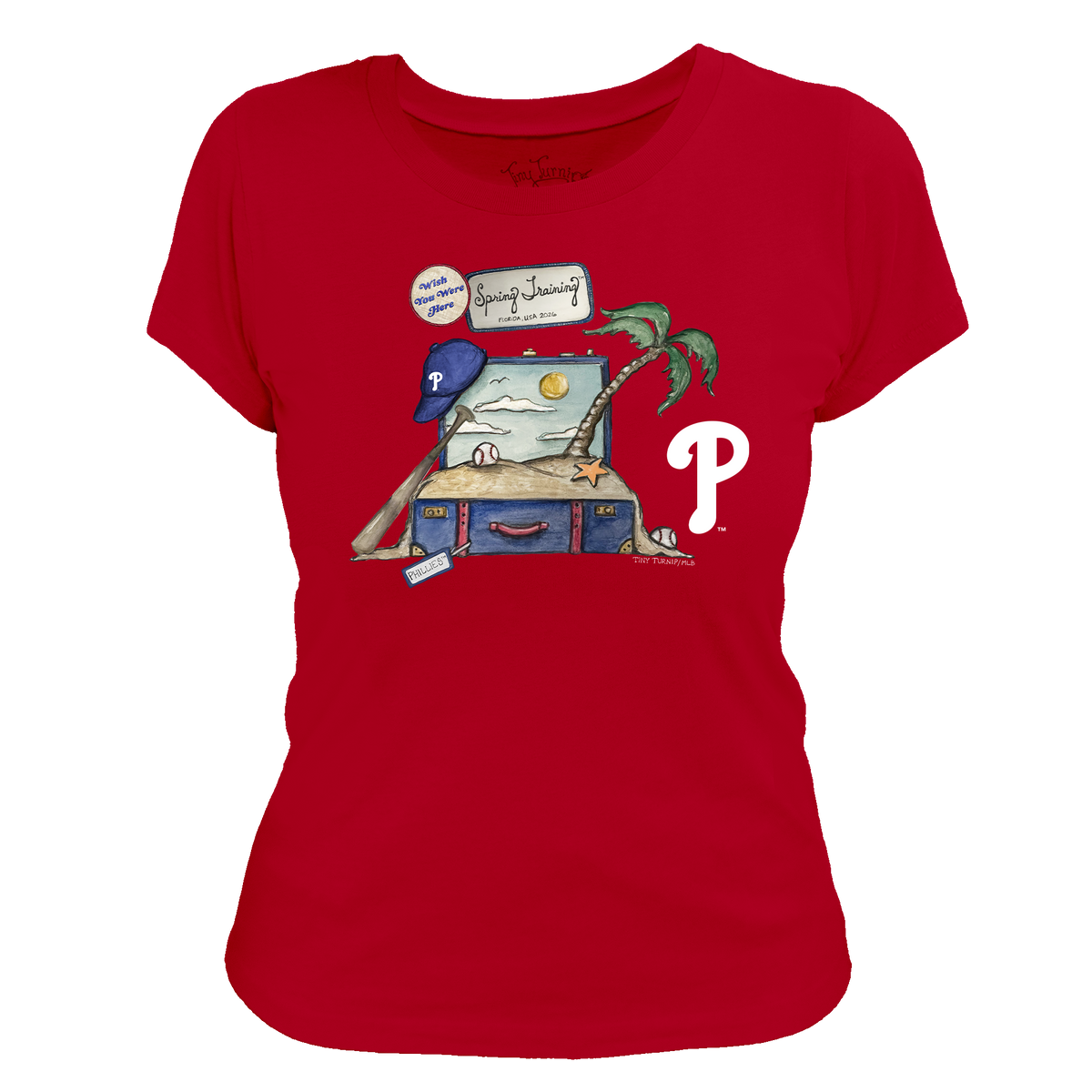 Philadelphia Phillies Spring Training 2026 Women's Tee Shirt