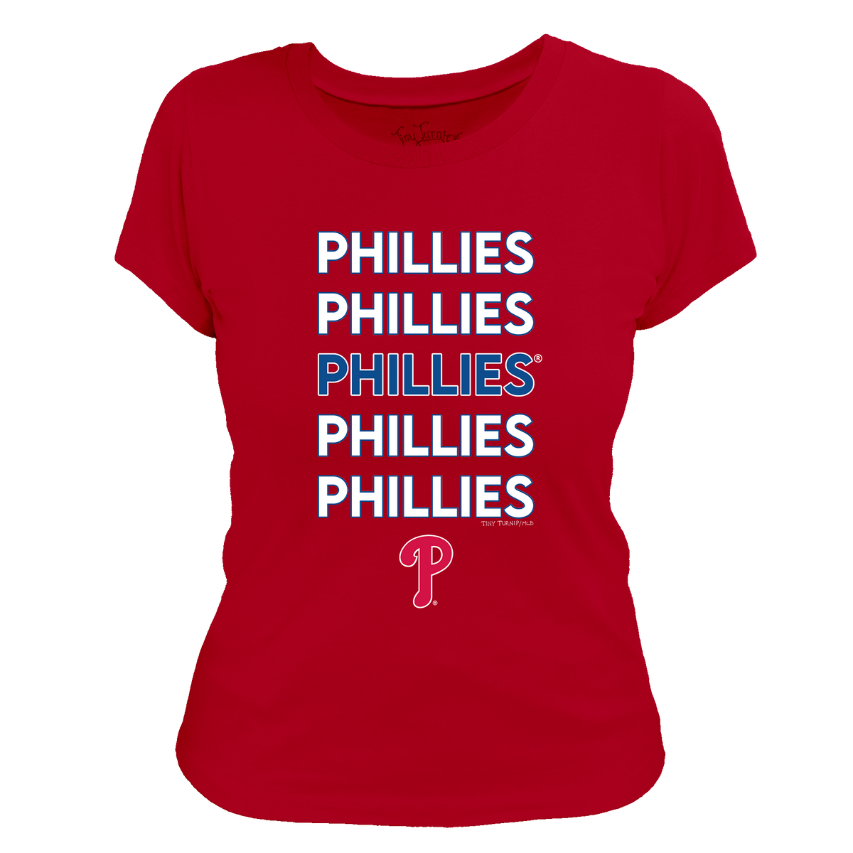 Philadelphia Phillies Stacked Tee Shirt
