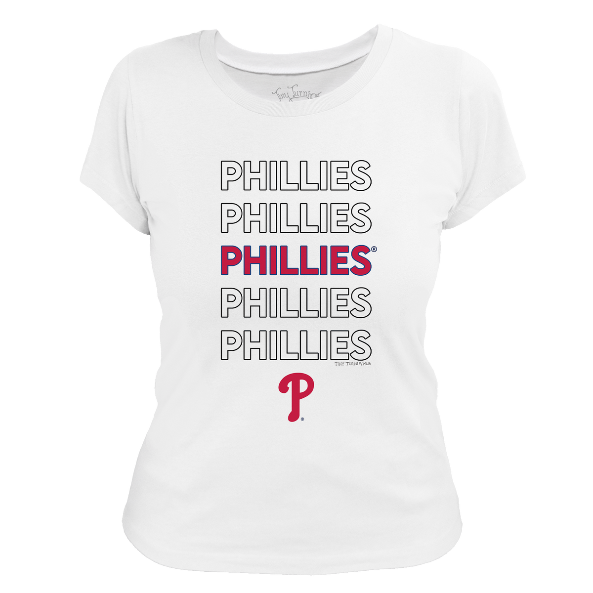 Philadelphia Phillies Stacked Tee Shirt