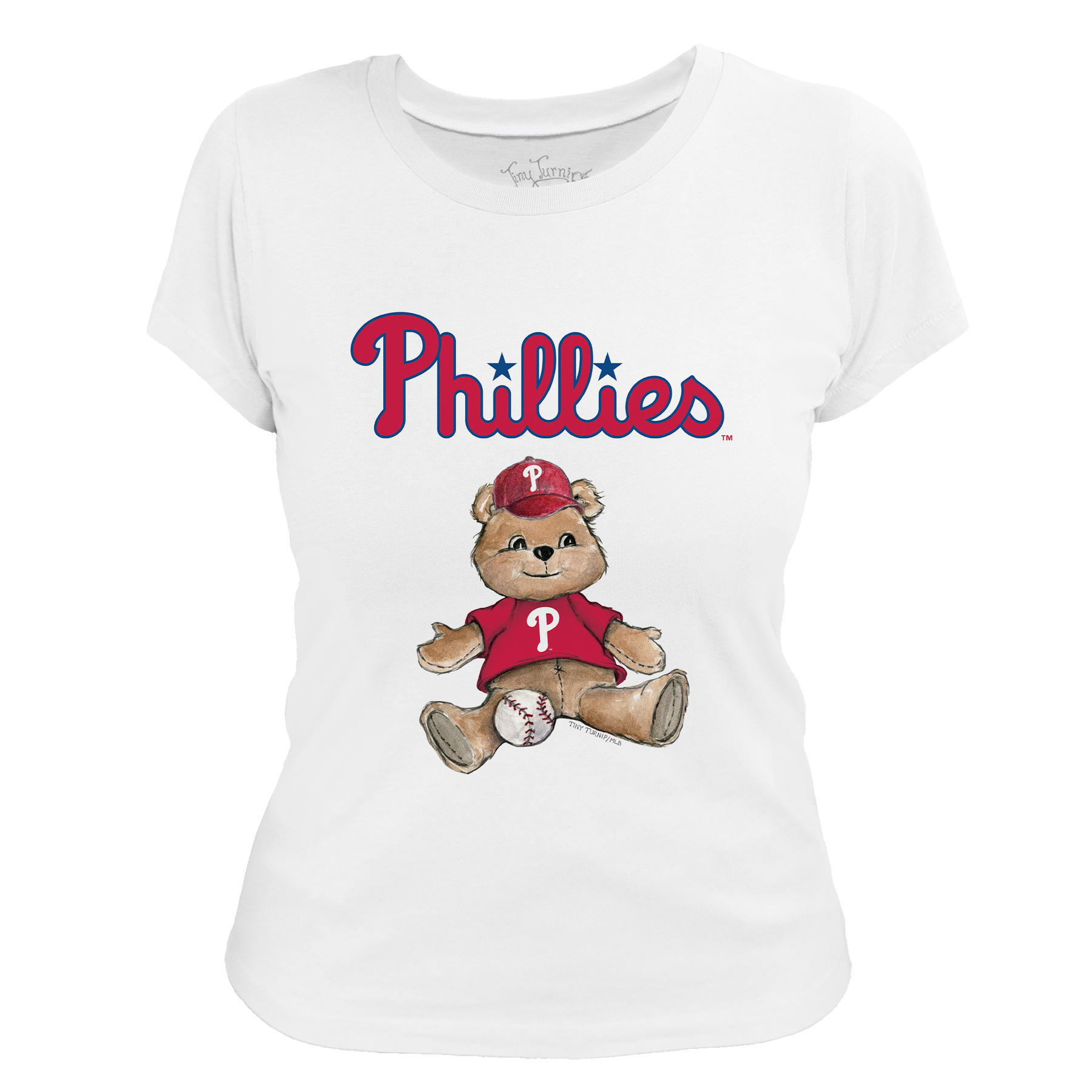 Philadelphia Phillies Boy Teddy Women's Tee Shirt