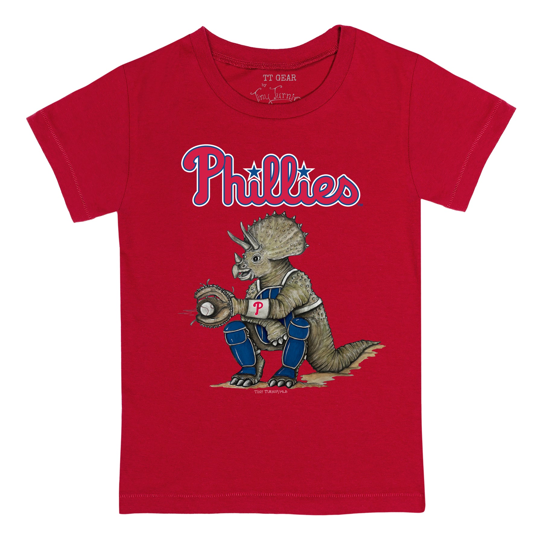 Philadelphia Phillies Triceratops Tee Shirt