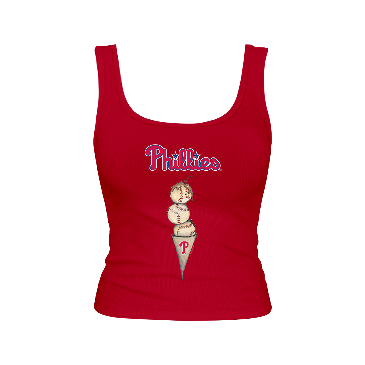 Philadelphia Phillies Triple Scoop Emmy Tank