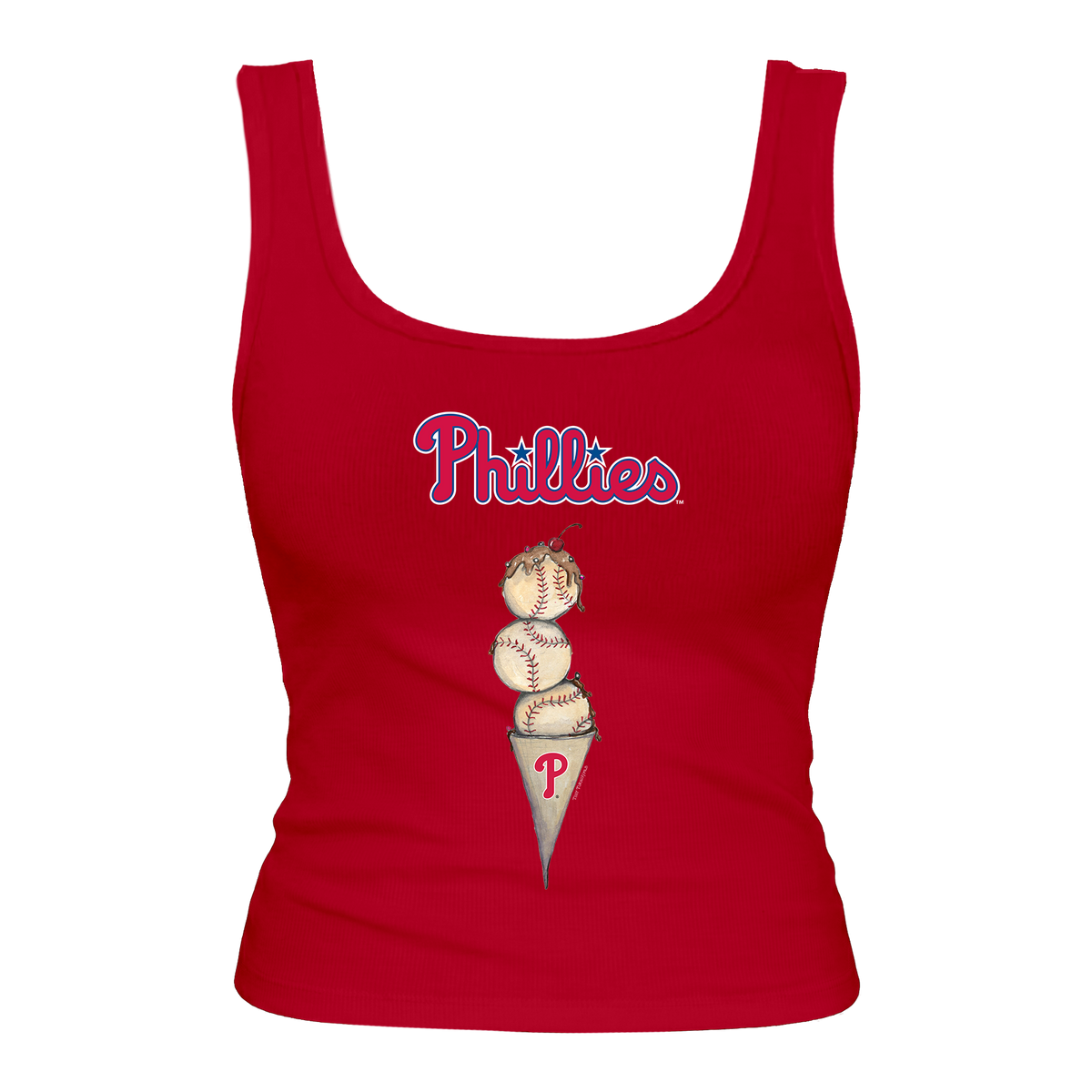 Philadelphia Phillies Triple Scoop Emmy Tank