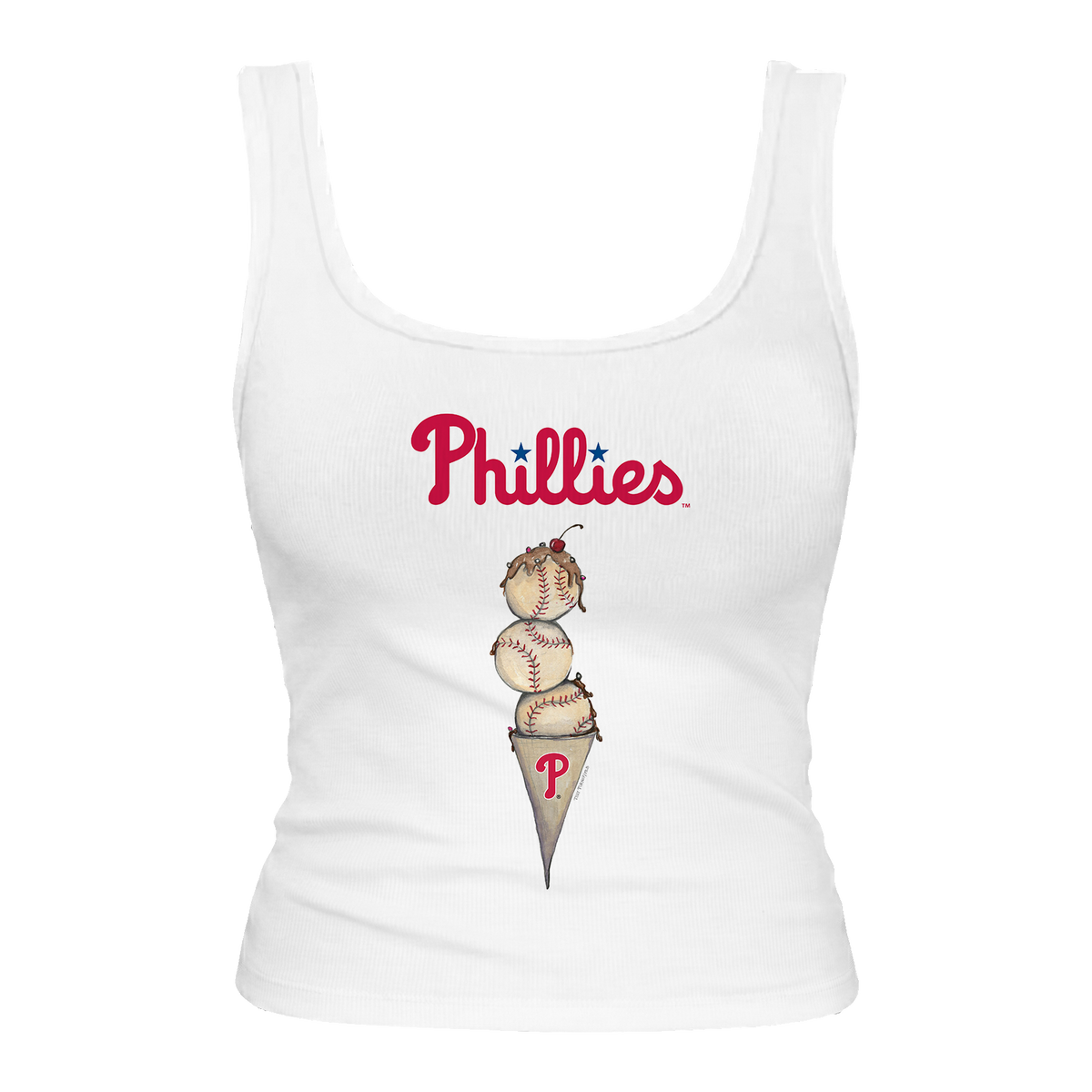 Philadelphia Phillies Triple Scoop Emmy Tank