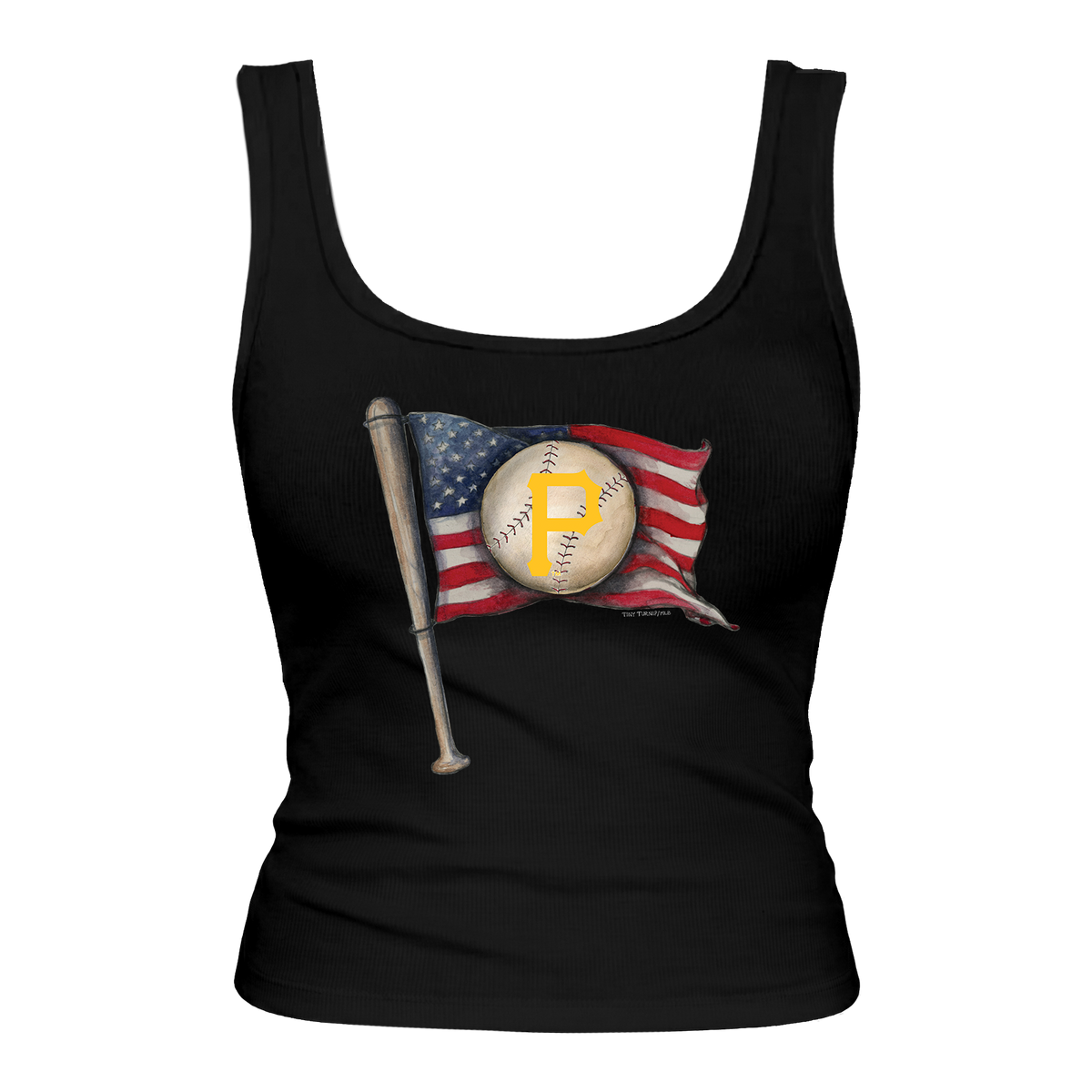 Pittsburgh Pirates Baseball Flag Emmy Tank