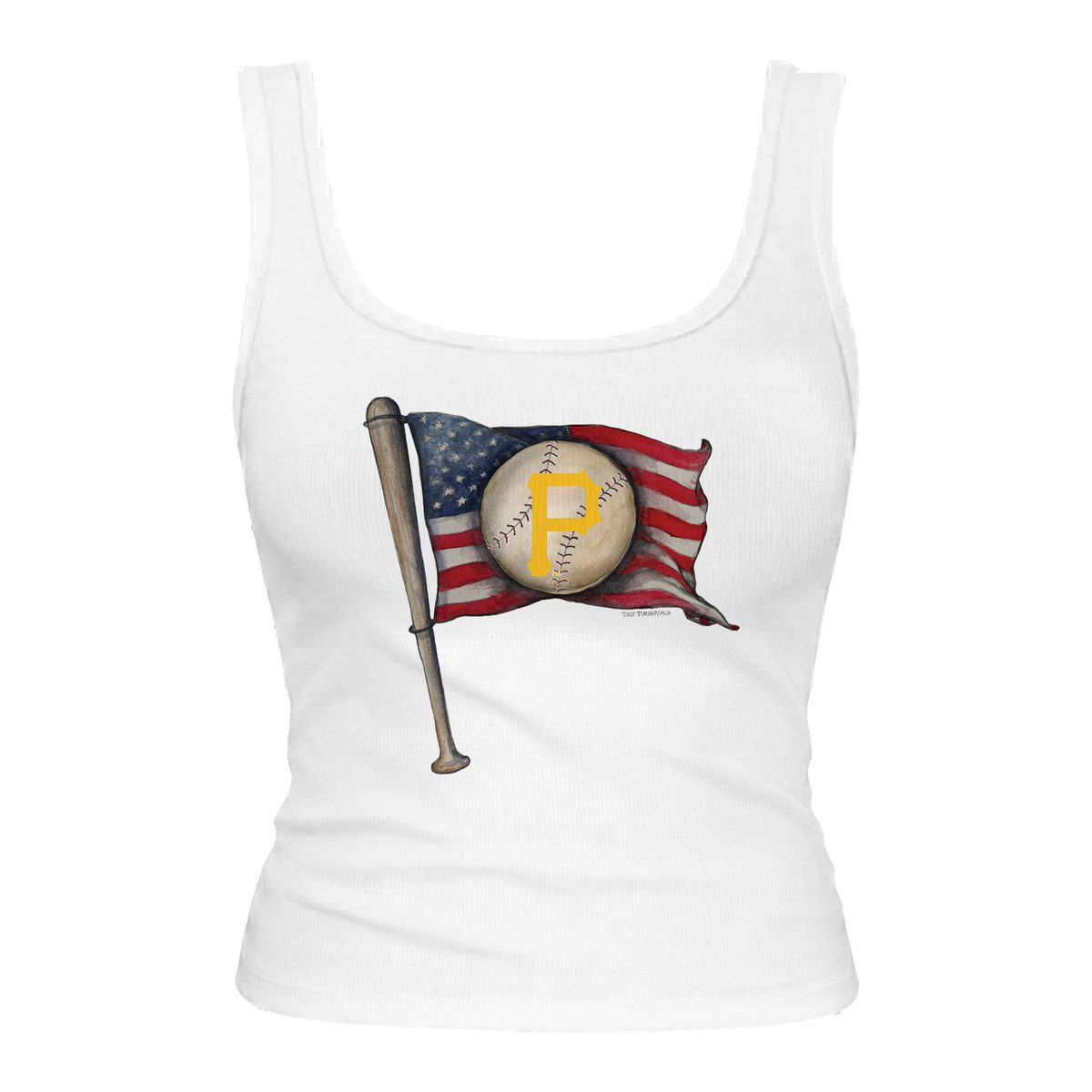 Pittsburgh Pirates Baseball Flag Emmy Tank