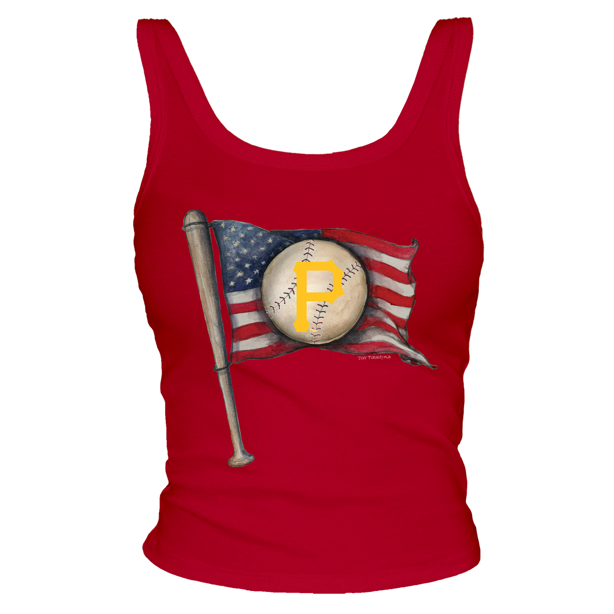 Pittsburgh Pirates Baseball Flag Tank