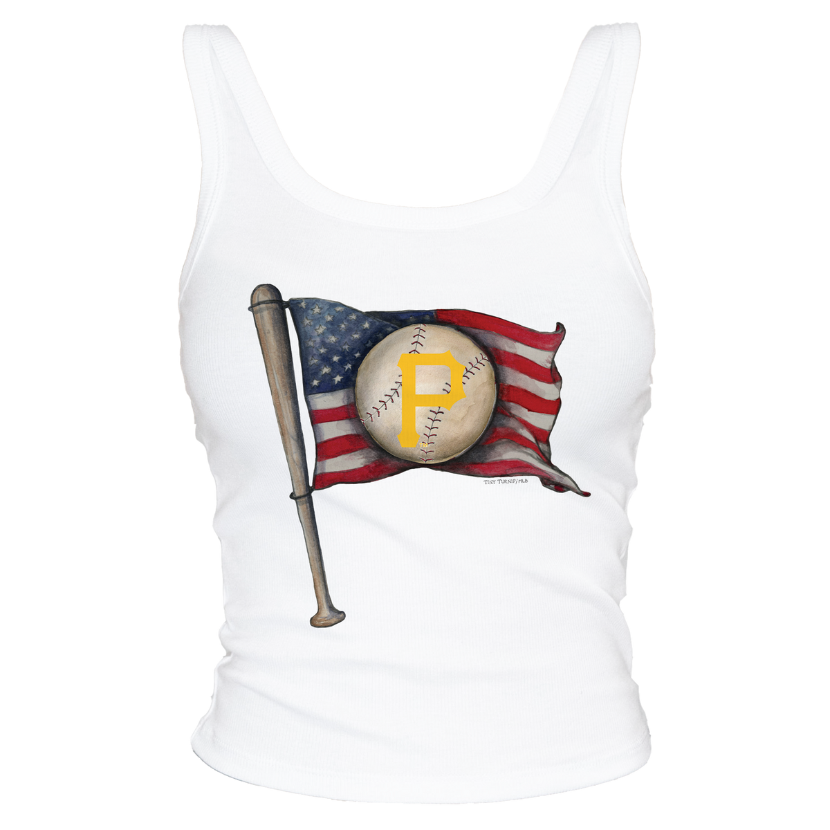 Pittsburgh Pirates Baseball Flag Tank