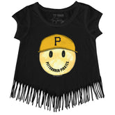 Pittsburgh Pirates Smiley Fringe Tee