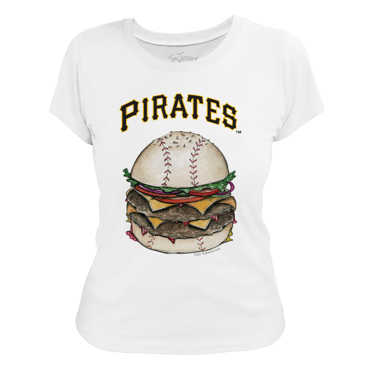 Pittsburgh Pirates Burger Tee Shirt