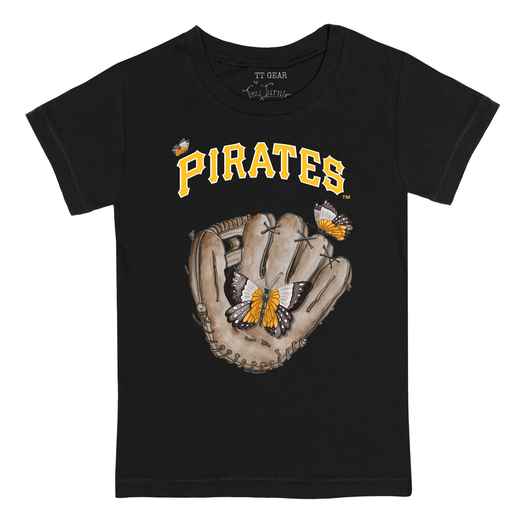 Pittsburgh Pirates Butterfly Glove Tee Shirt