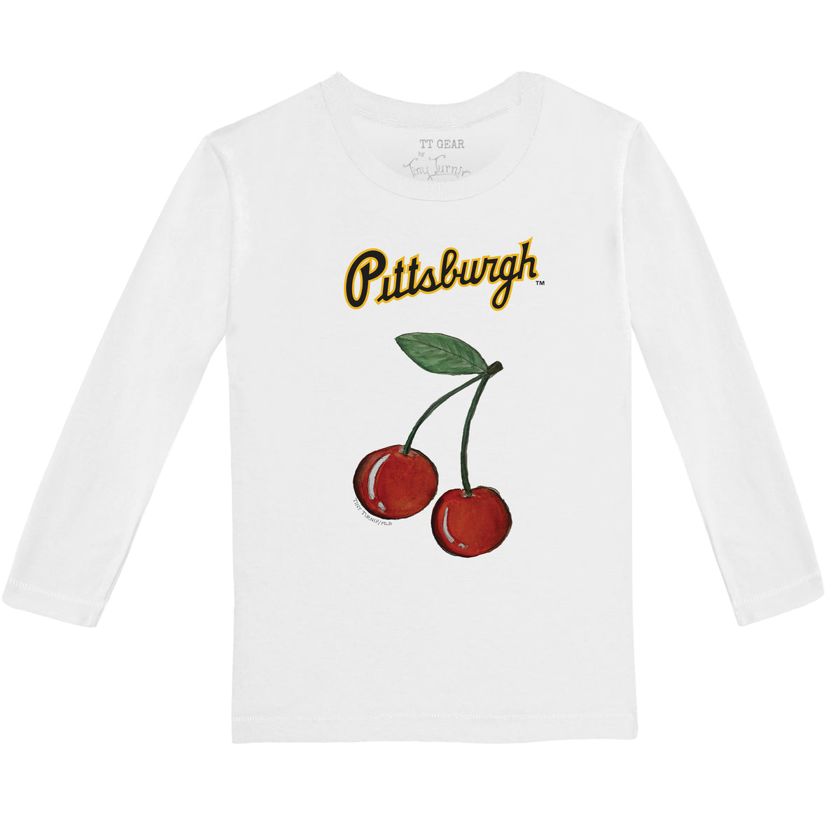 Pittsburgh Pirates Cherry Long-Sleeve Tee Shirt