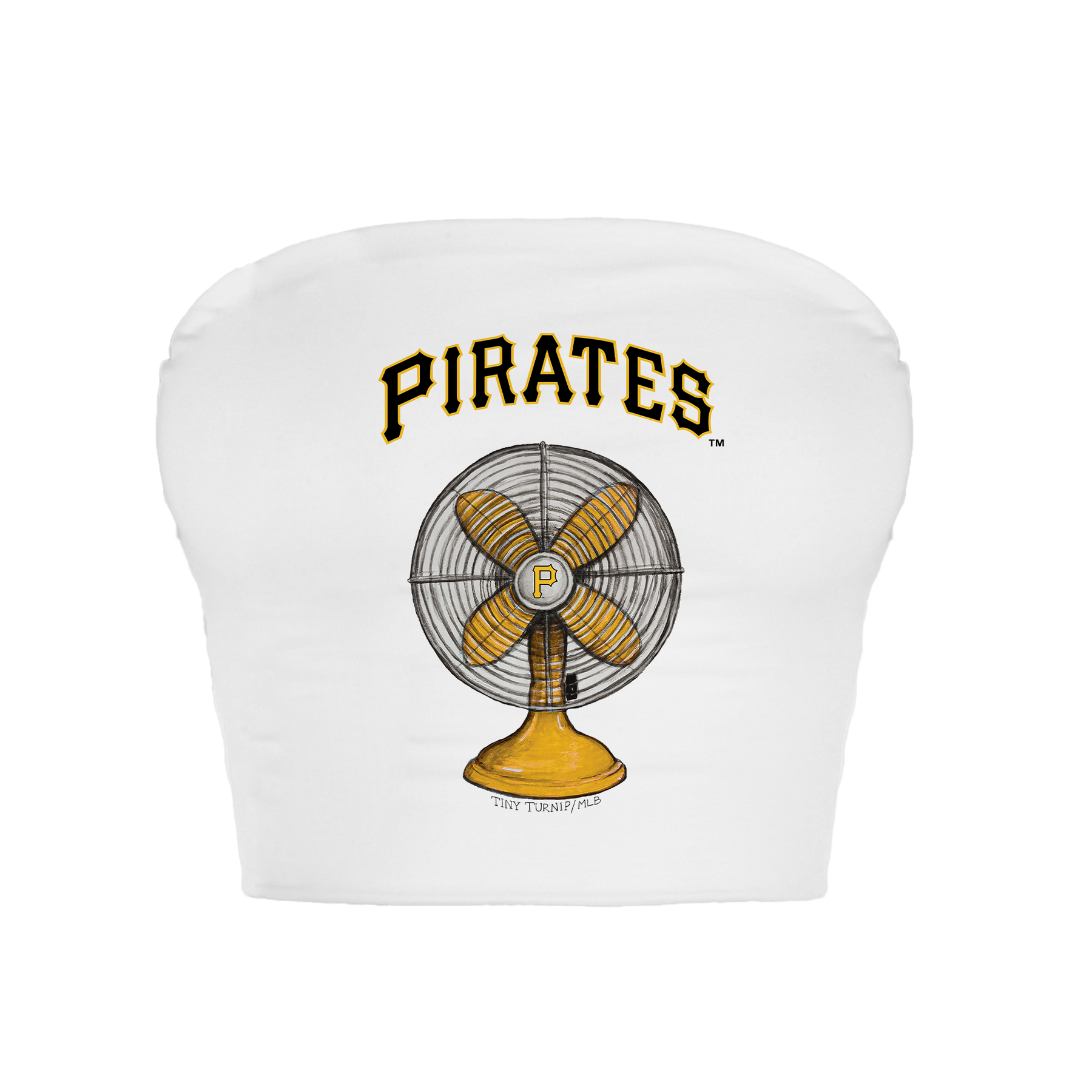 Pittsburgh Pirates Fan Crop Tube Top