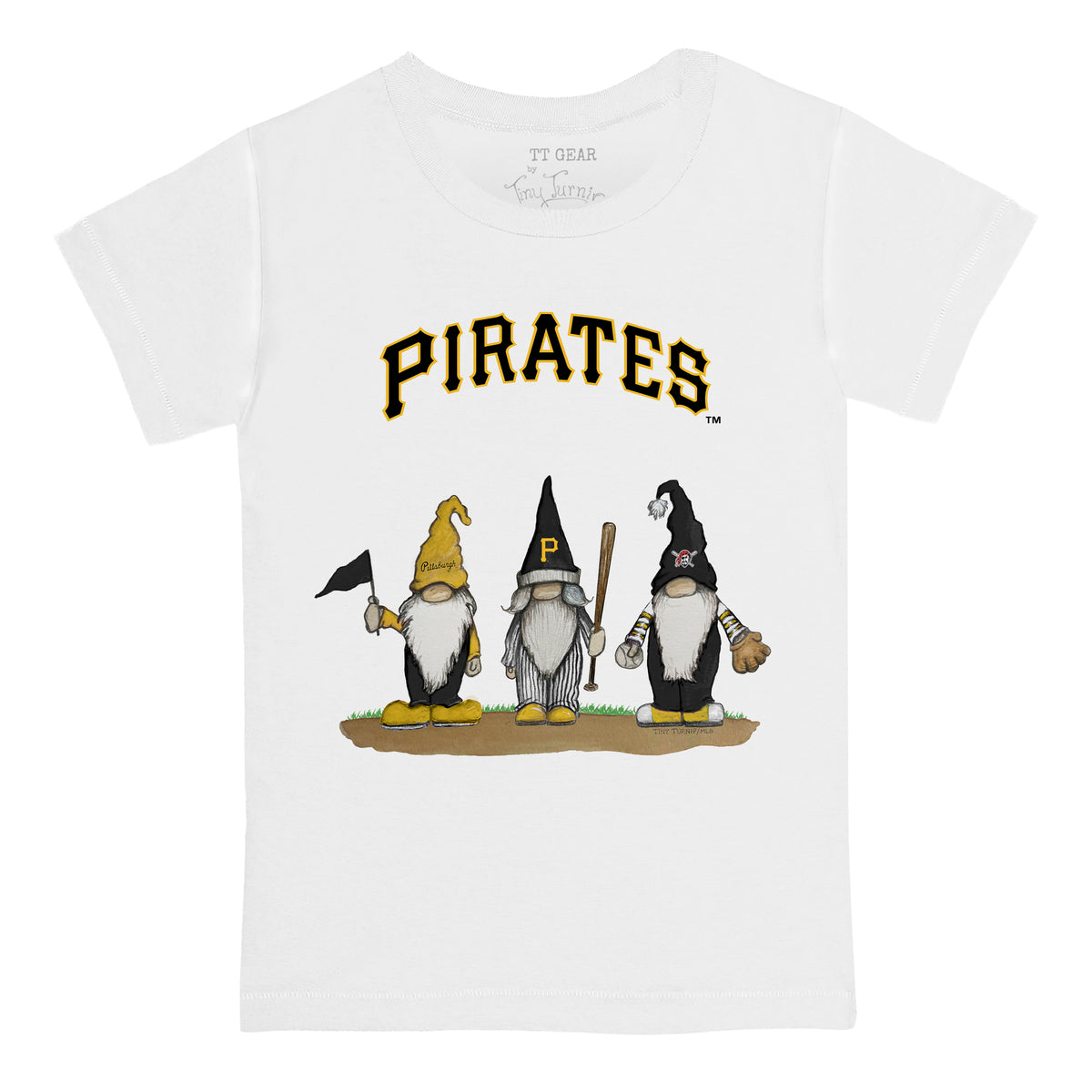 Pittsburgh Pirates Gnomes Tee Shirt