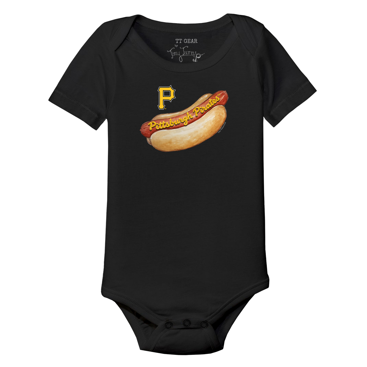 Pittsburgh Pirates Hot Dog Short Sleeve Snapper