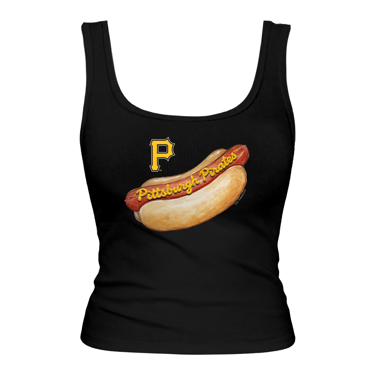 Pittsburgh Pirates Hot Dog Emmy Tank