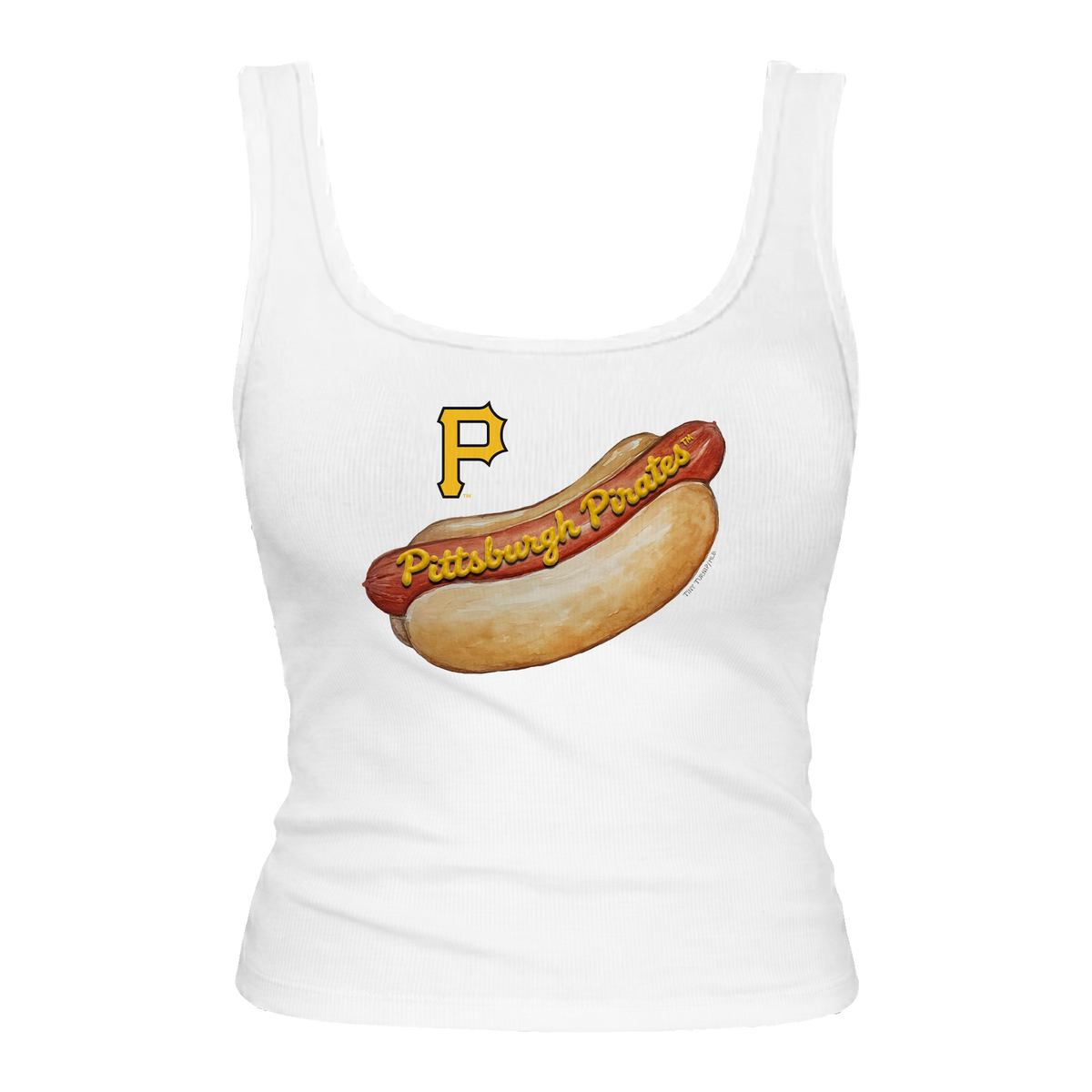 Pittsburgh Pirates Hot Dog Emmy Tank