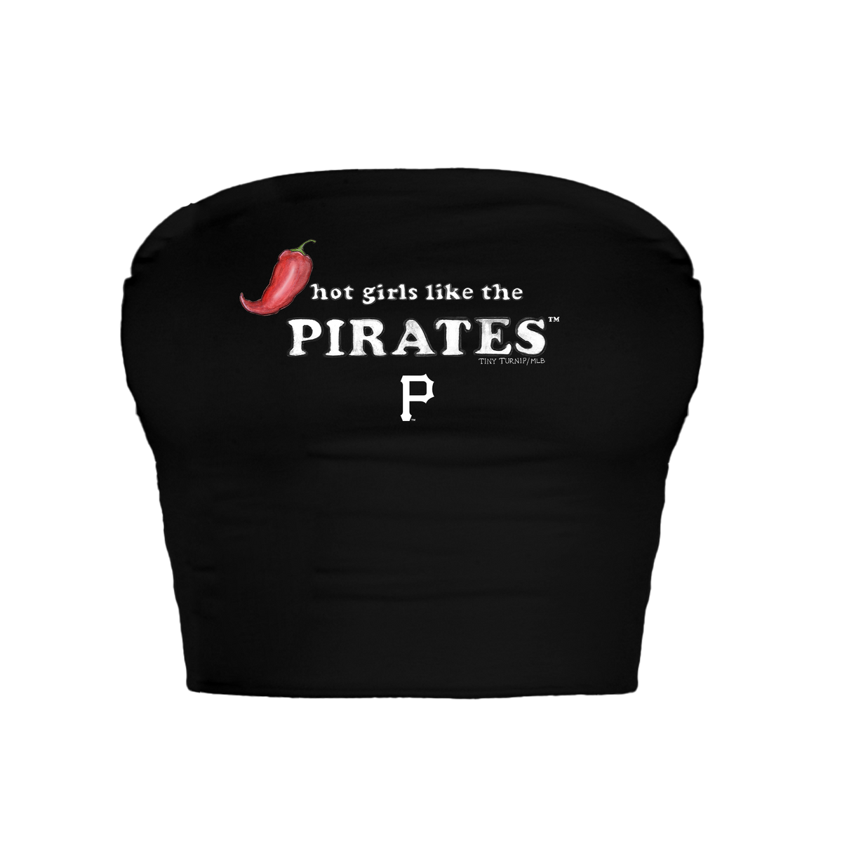 Pittsburgh Pirates Hot Girls Crop Tube Top