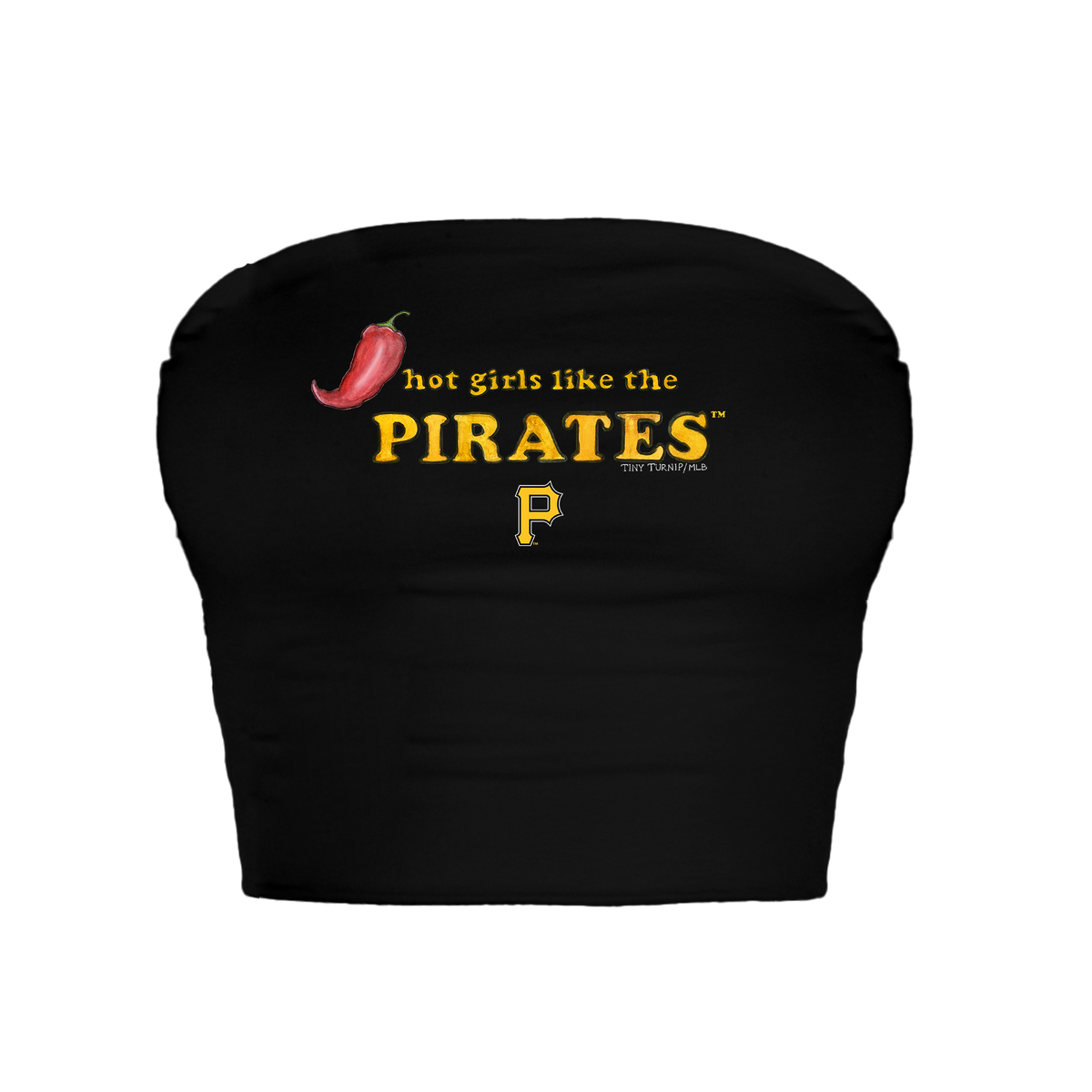 Pittsburgh Pirates Hot Girls Crop Tube Top