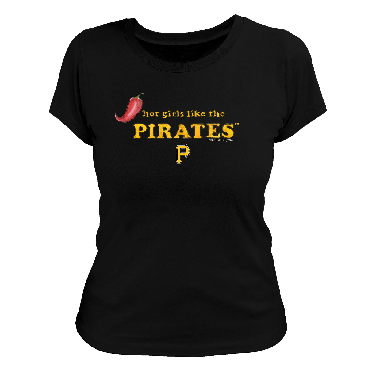 Pittsburgh Pirates Hot Girls Women's Tee Shirt