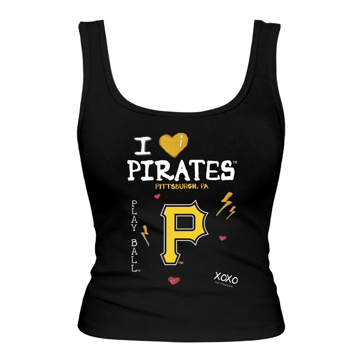 Pittsburgh Pirates I Heart Pirates Emmy Tank