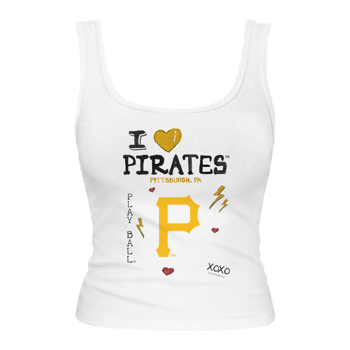 Pittsburgh Pirates I Heart Pirates Emmy Tank