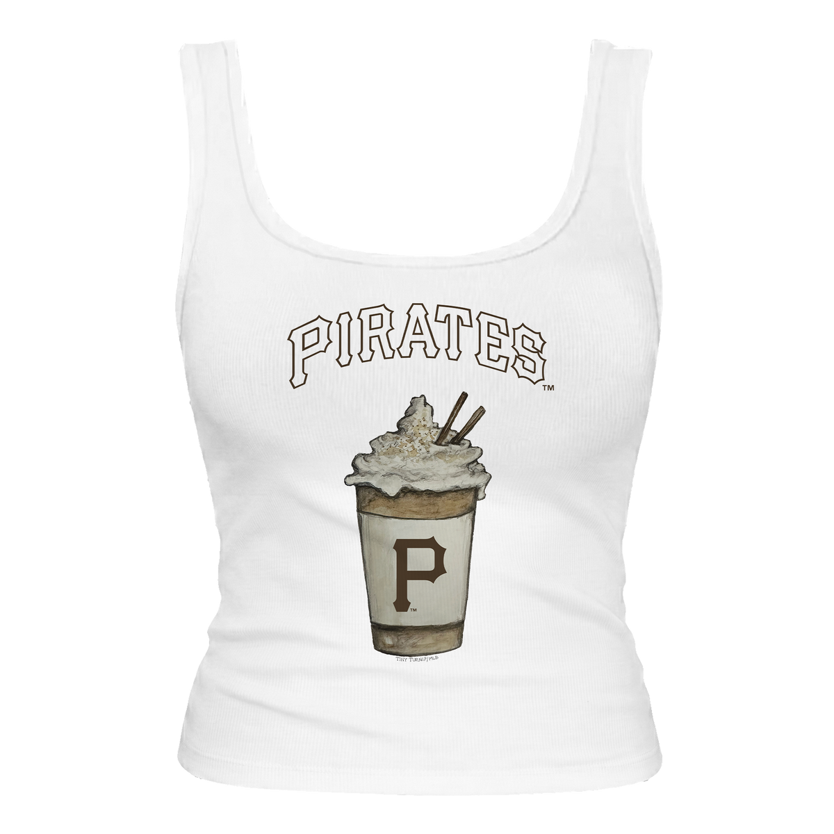 Pittsburgh Pirates Latte Emmy Tank