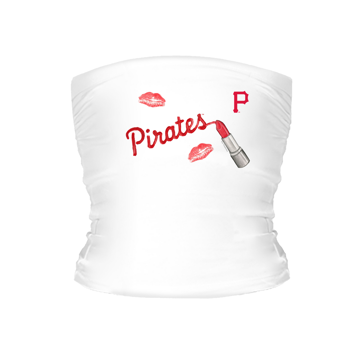 Pittsburgh Pirates Lipstick Tube Top - Tiny Turnip