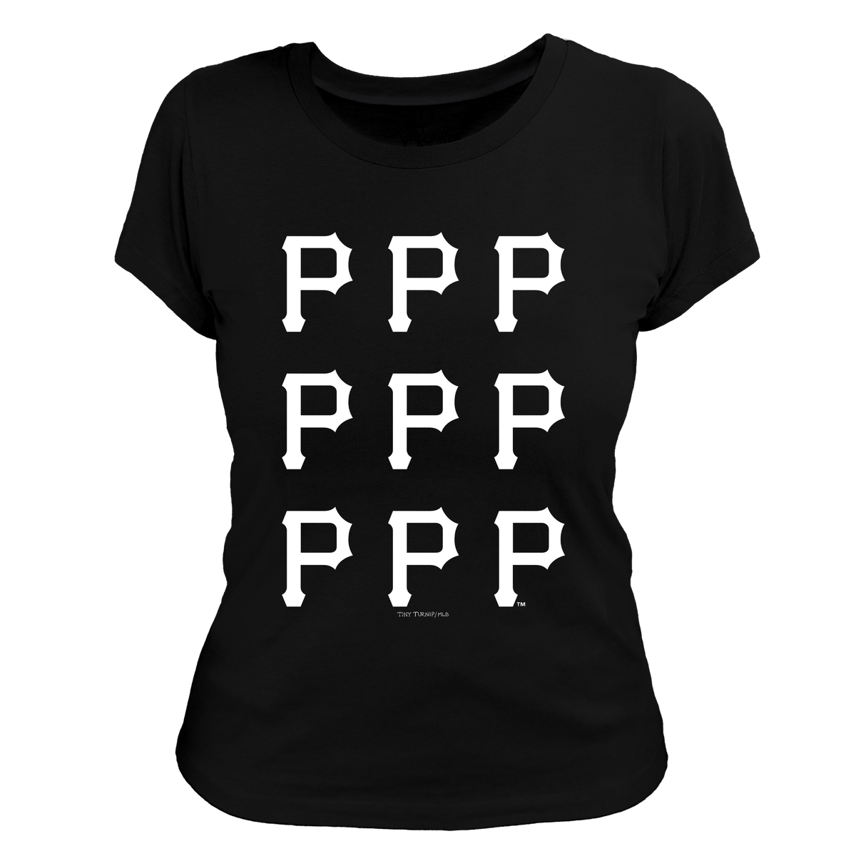 Pittsburgh Pirates Logo Grid Tee Shirt