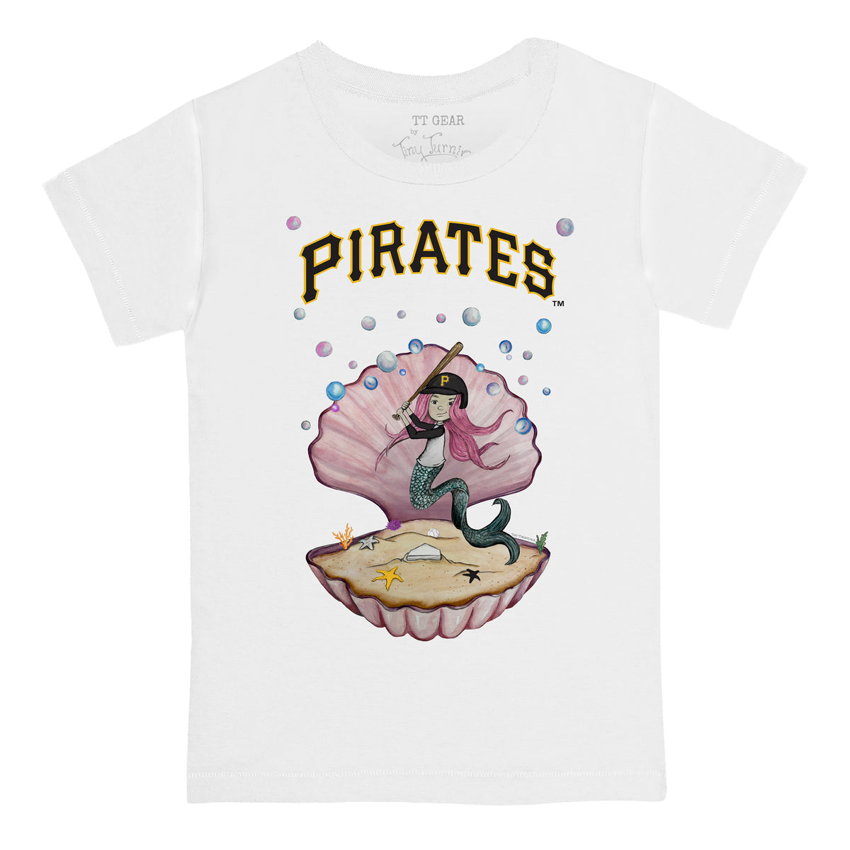 Pittsburgh Pirates Mermaid Tee Shirt