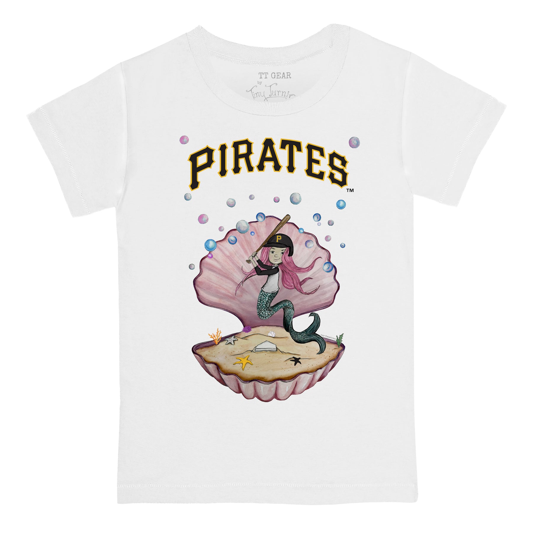 Pittsburgh Pirates Mermaid Tee Shirt