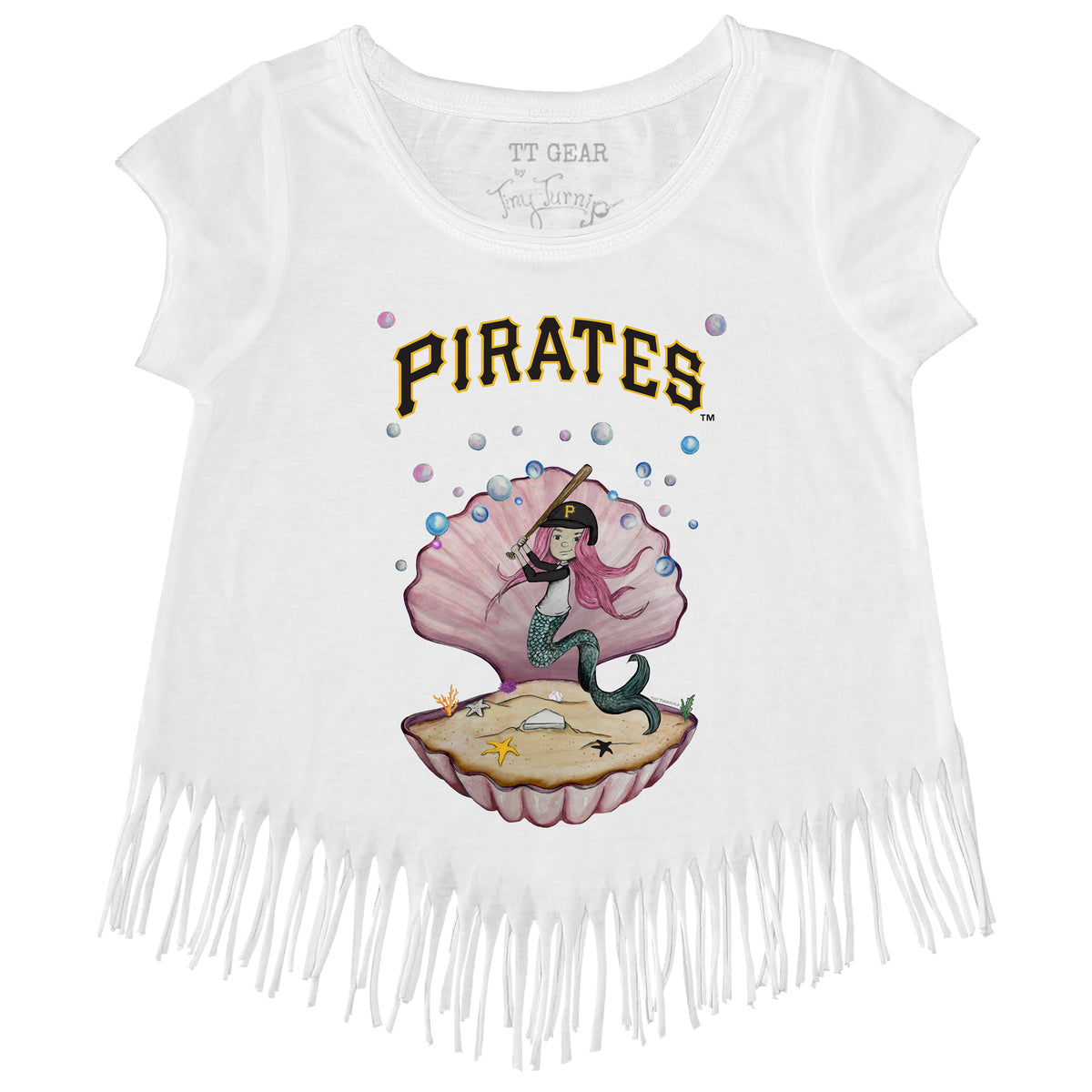 Pittsburgh Pirates Mermaid Fringe Tee