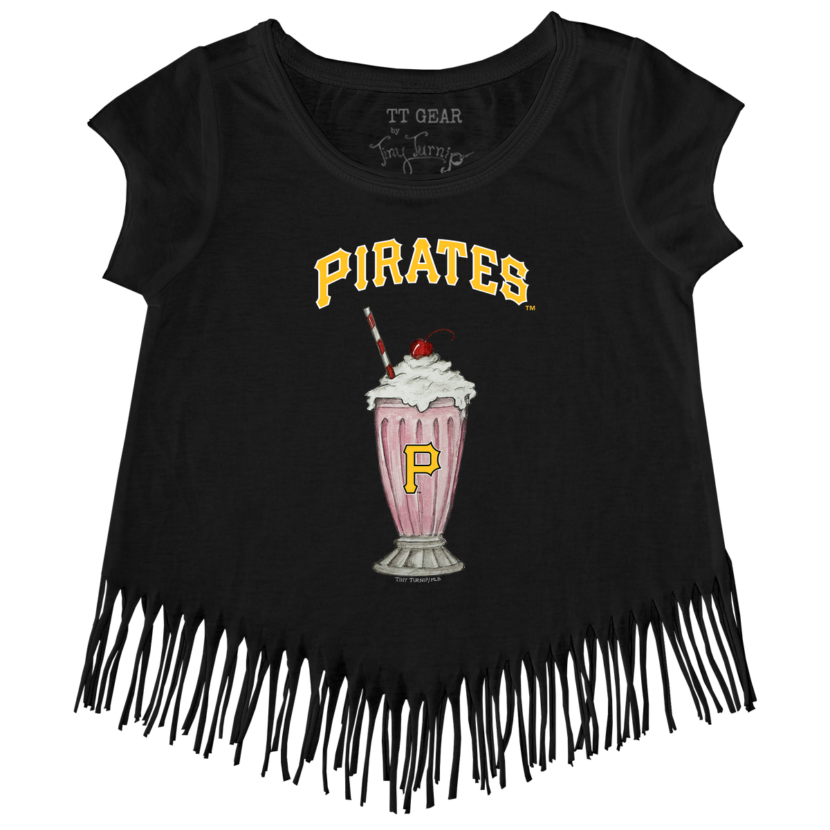 Pittsburgh Pirates Milkshake Fringe Tee