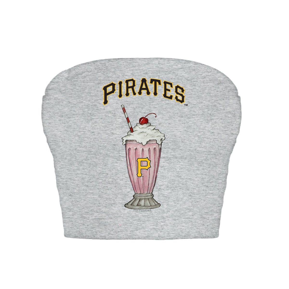 Pittsburgh Pirates Milkshake Crop Tube Top
