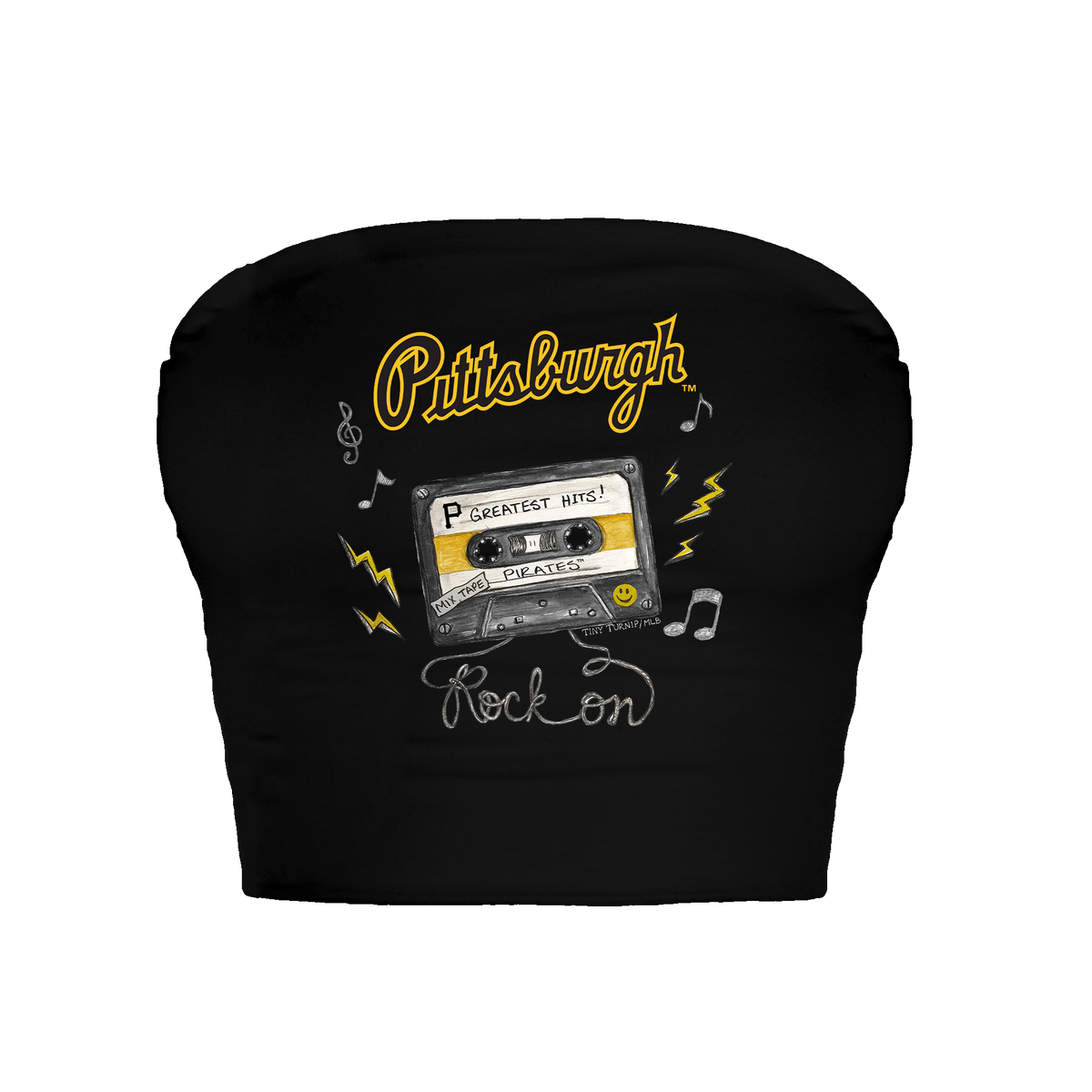 Pittsburgh Pirates Mixtape Crop Tube Top