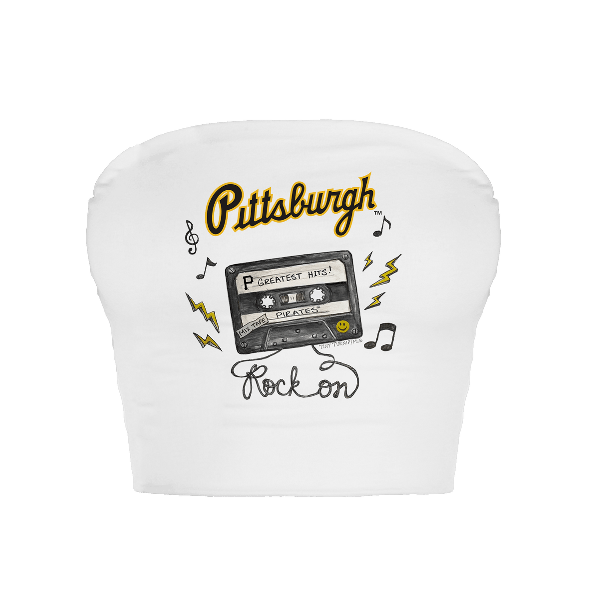 Pittsburgh Pirates Mixtape Crop Tube Top