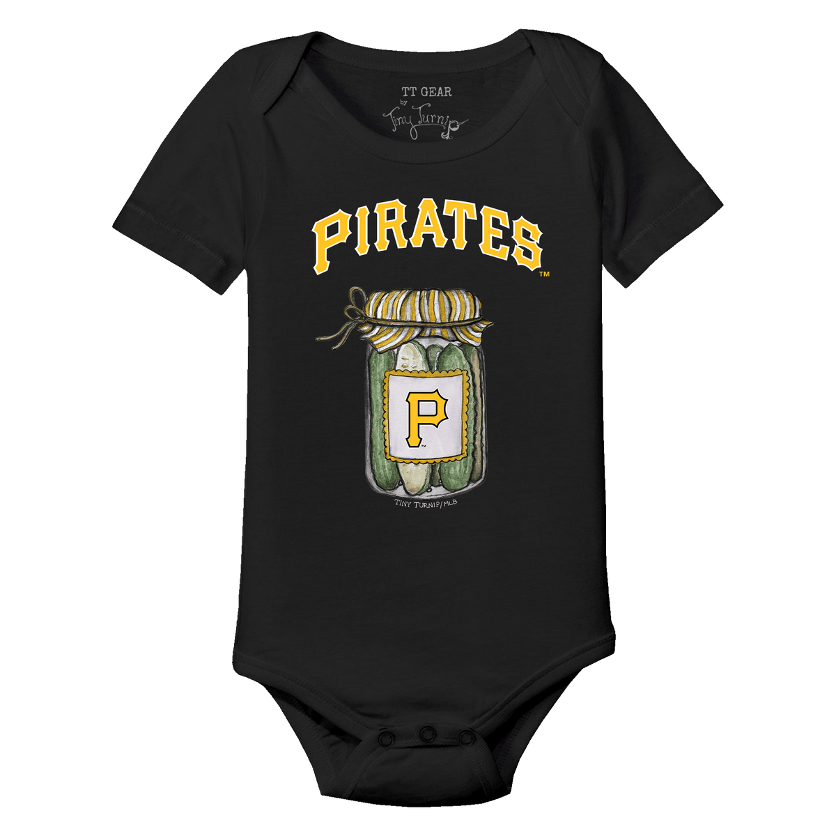 Pittsburgh Pirates Pickle Jar Short Sleeve Snapper