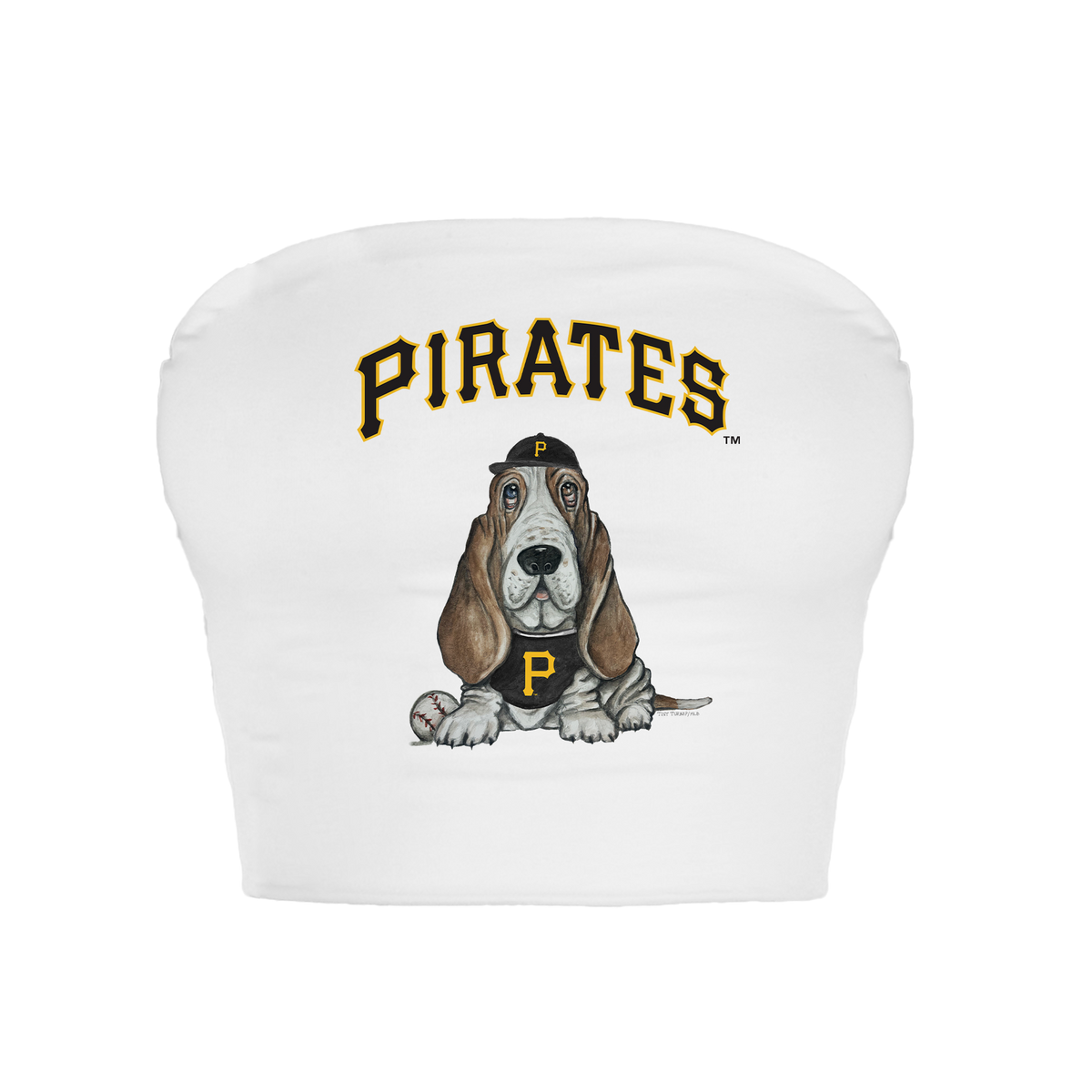 Pittsburgh Pirates Puddy Crop Tube Top