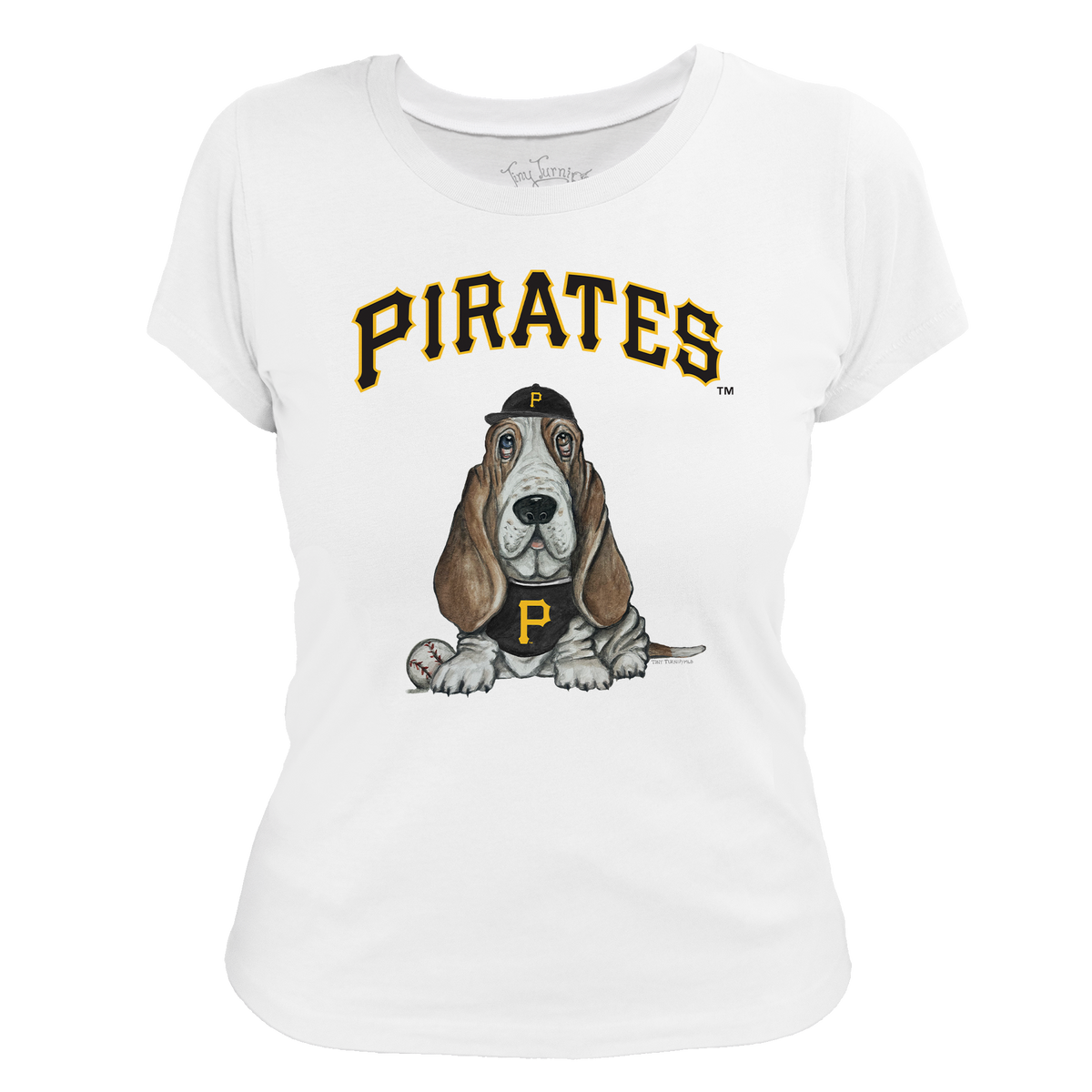 Pittsburgh Pirates Puddy Women's Tee Shirt - Tiny Turnip