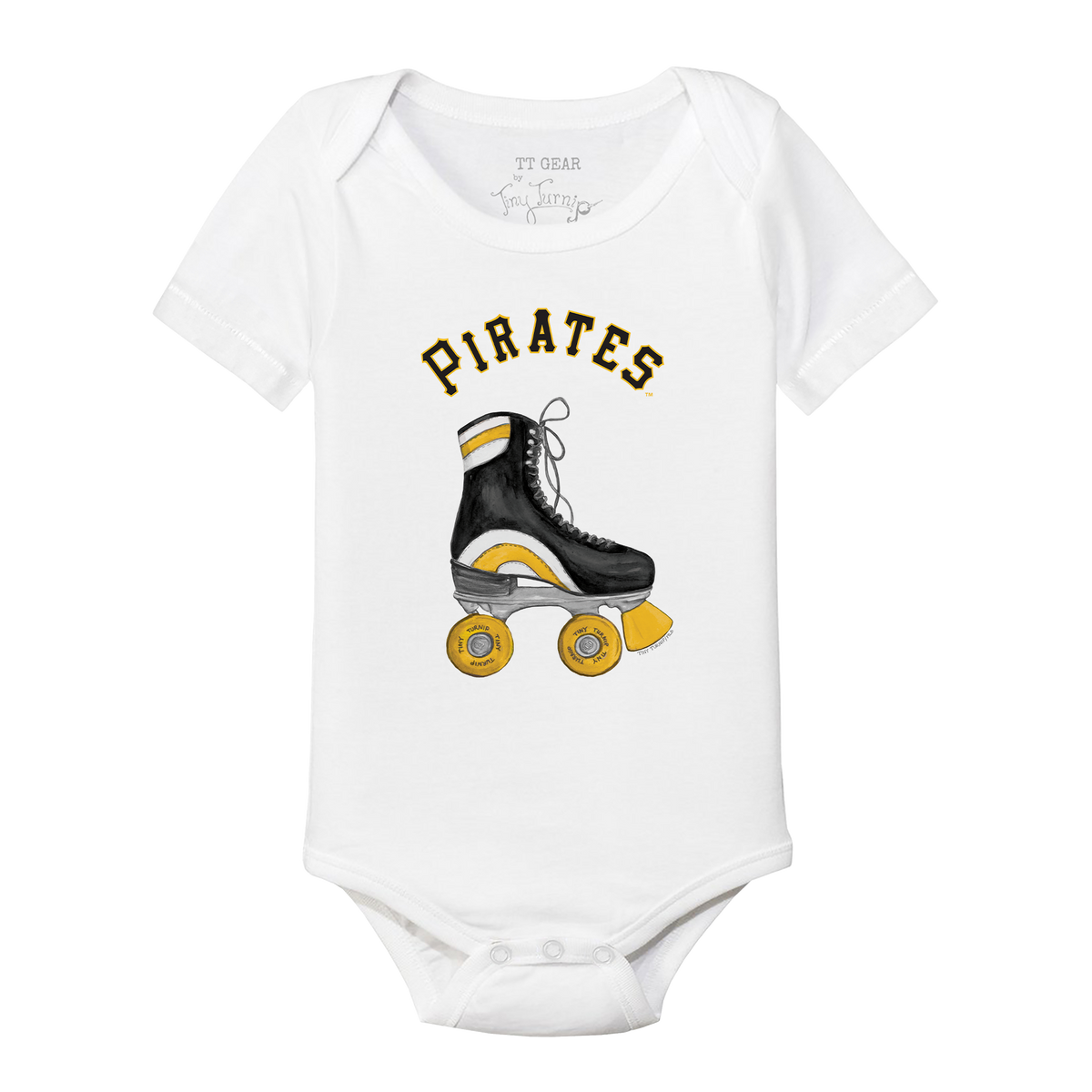 Pittsburgh Pirates Retro Skate Short Sleeve Snapper