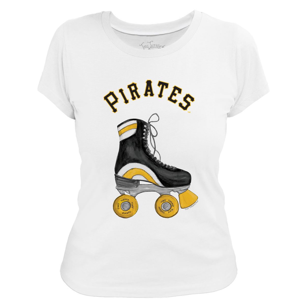 Pittsburgh Pirates Retro Skate Women's Tee Shirt