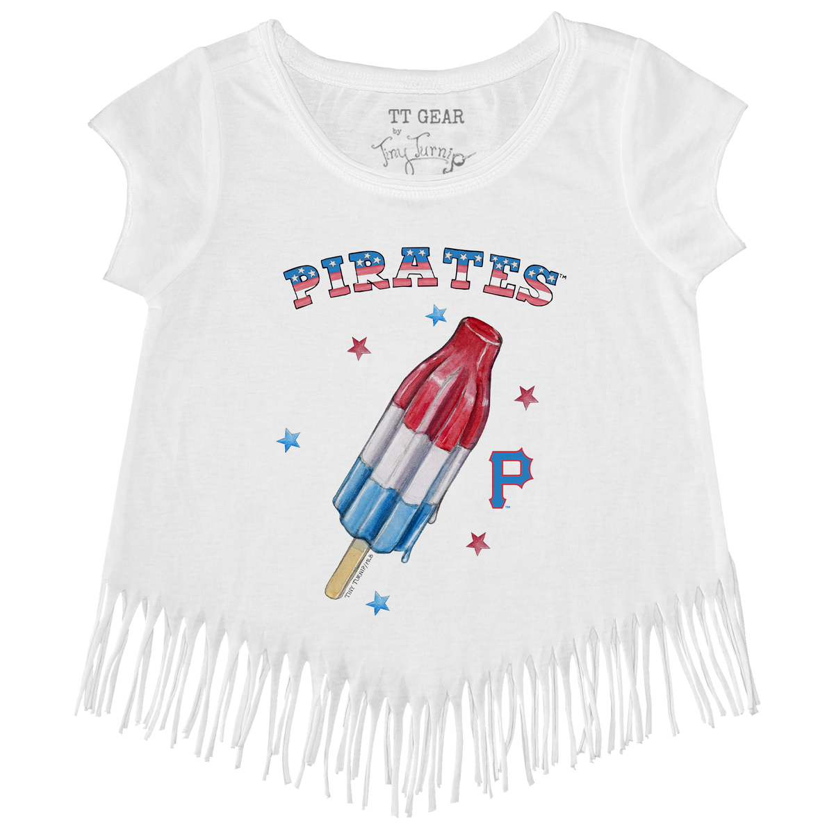 Pittsburgh Pirates Rocket Pop Fringe Tee