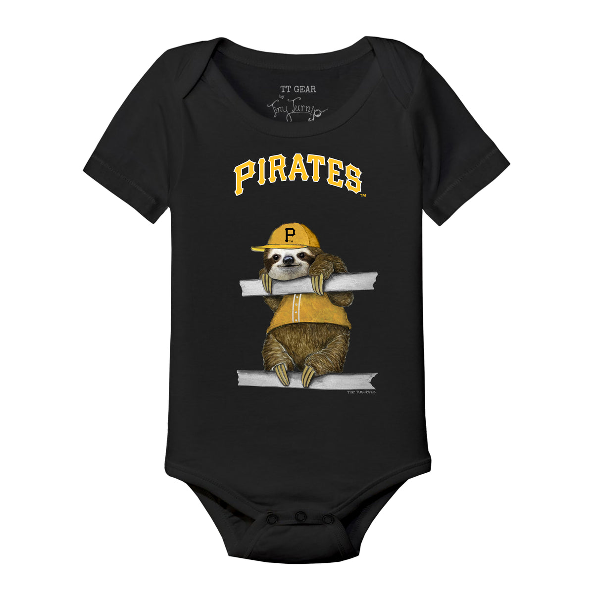 Pittsburgh Pirates Sloth Short Sleeve Snapper