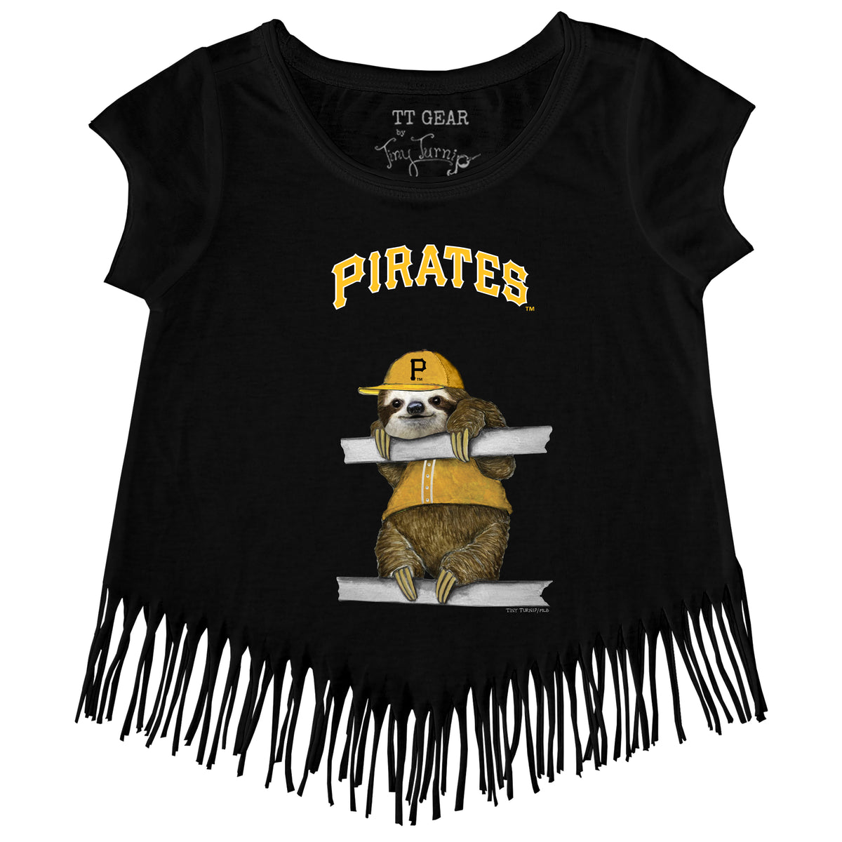 Pittsburgh Pirates Sloth Fringe Tee