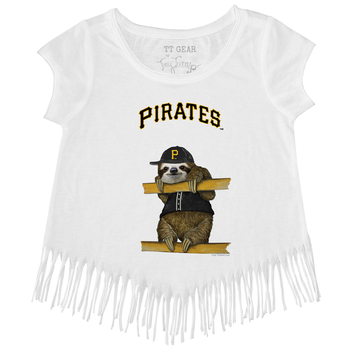 Pittsburgh Pirates Sloth Fringe Tee