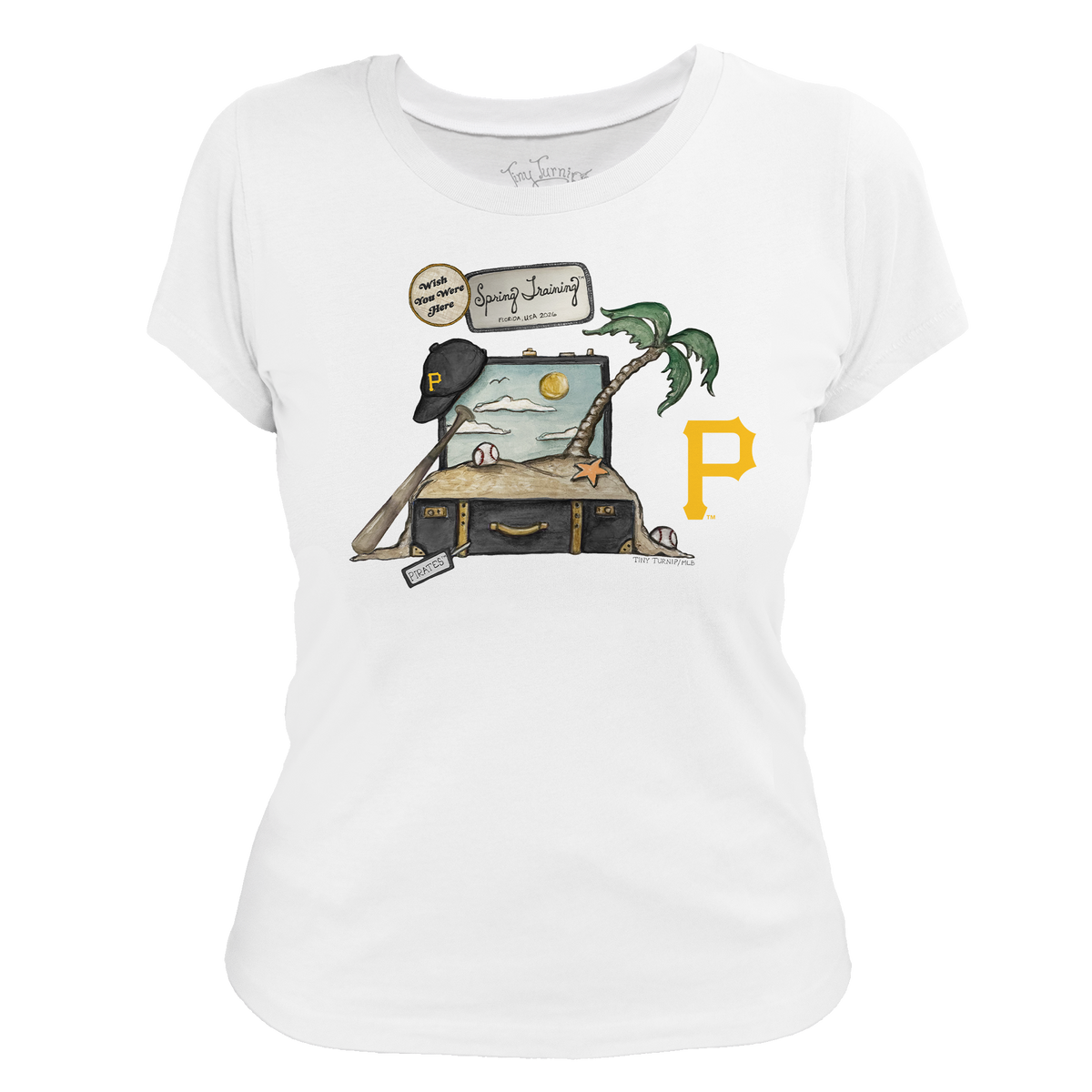 Pittsburgh Pirates Spring Training 2026 Women's Tee Shirt