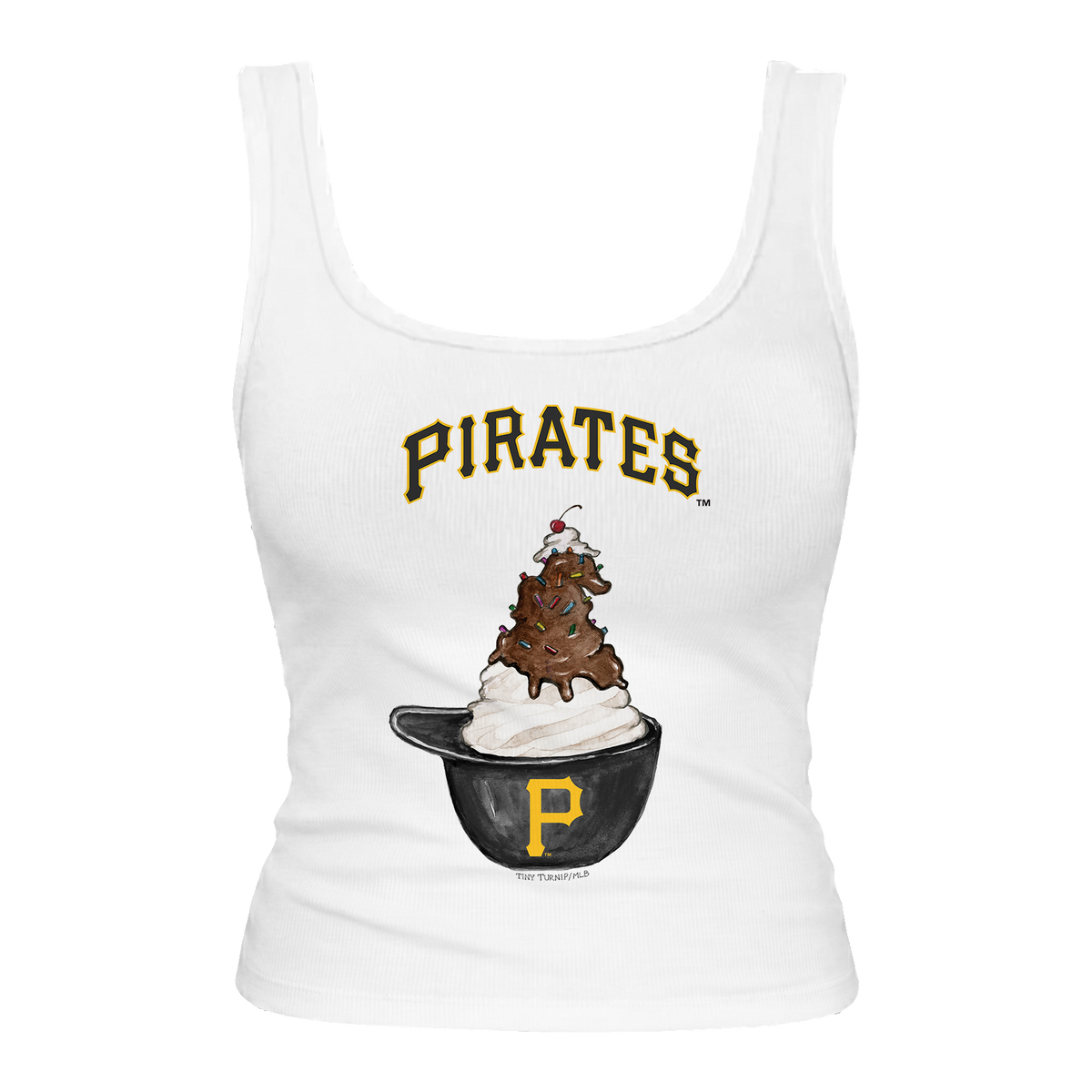 Pittsburgh Pirates Sundae Helmet Emmy Tank