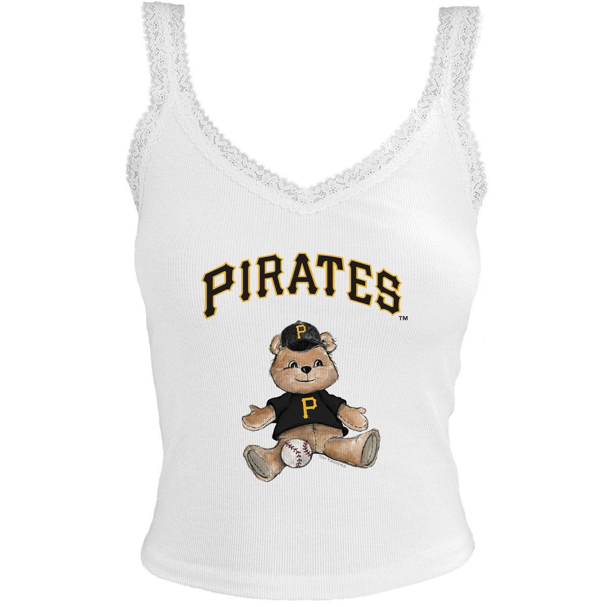Pittsburgh Pirates Teddy Lace Tank