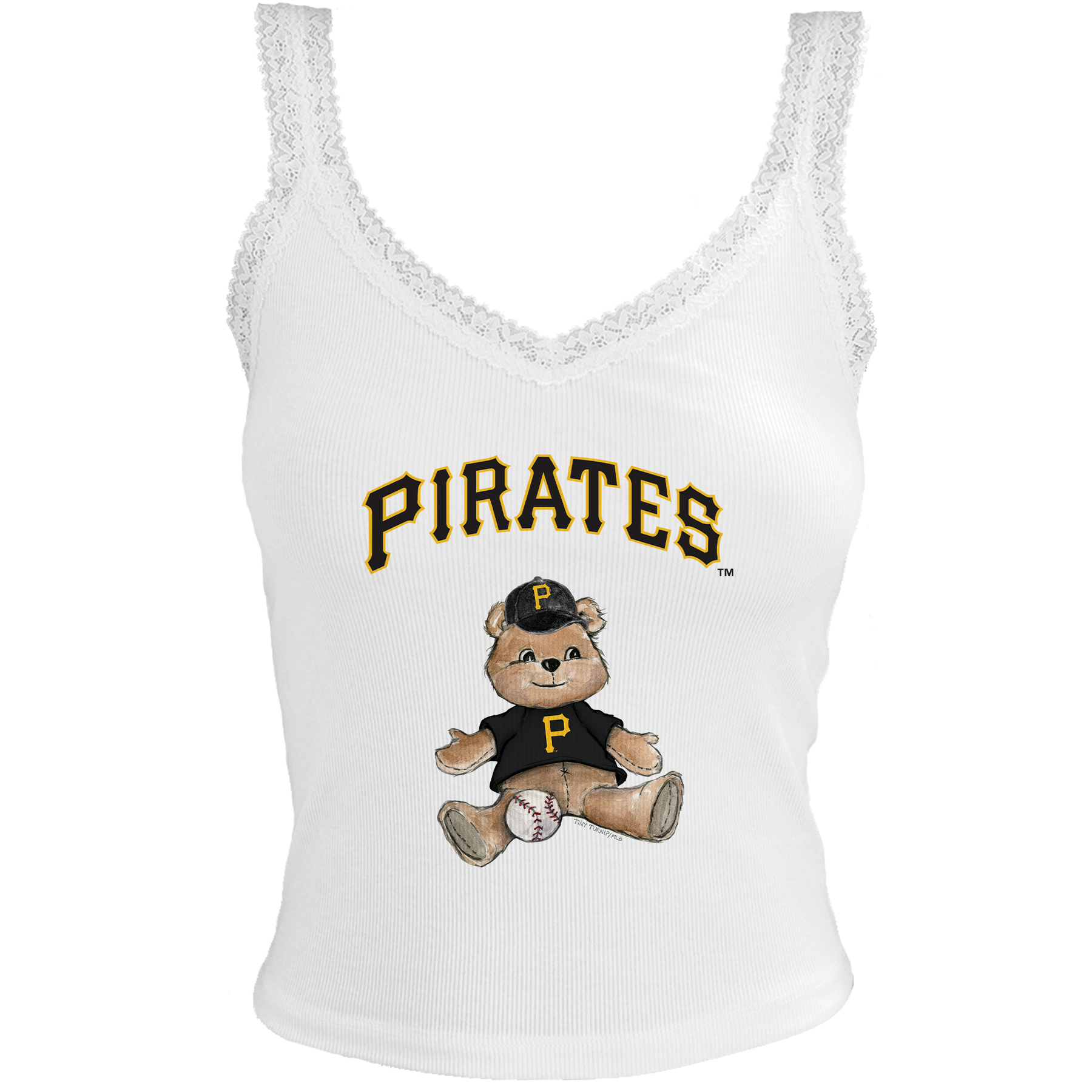 Pittsburgh Pirates Teddy Lace Tank